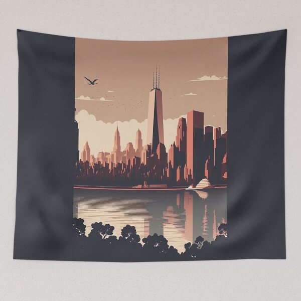 Item preview, The New York Skyline designed and sold by Abili-Tees.