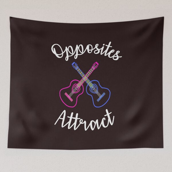 Item preview, Opposites Attract Pink and Blue Guitars designed and sold by articlave.