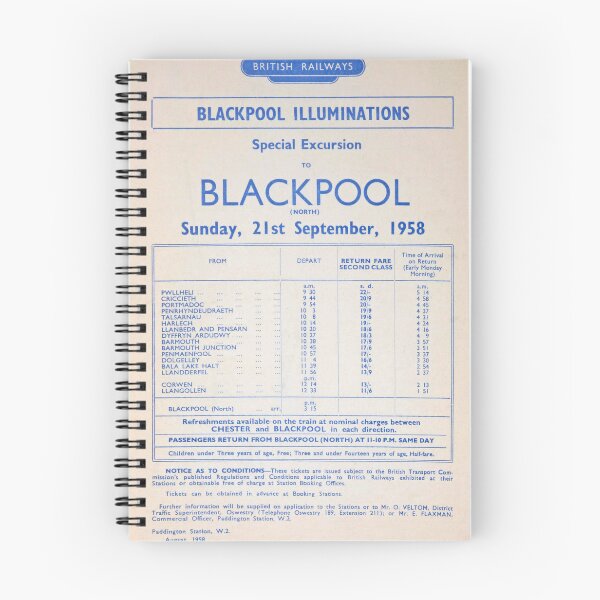 Item preview, Vintage British Railways travel poster Blackpool Illuminations designed and sold by Random Railways.