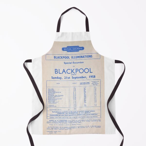 Item preview, Vintage British Railways travel poster Blackpool Illuminations designed and sold by Random Railways.