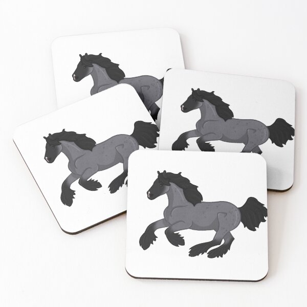 Item preview, Blue roan horse designed and sold by Art By Drina.
