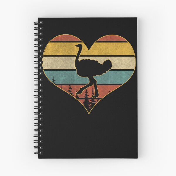 Item preview, Retro vintage ostrich heart designed and sold by gastonfongemie.