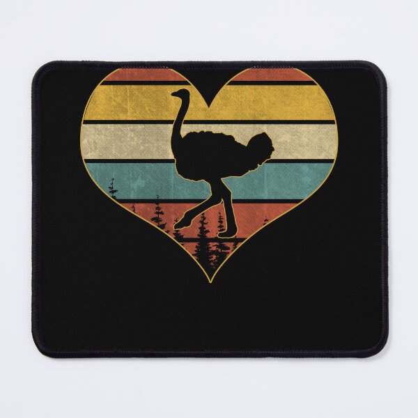 Item preview, Retro vintage ostrich heart designed and sold by gastonfongemie.