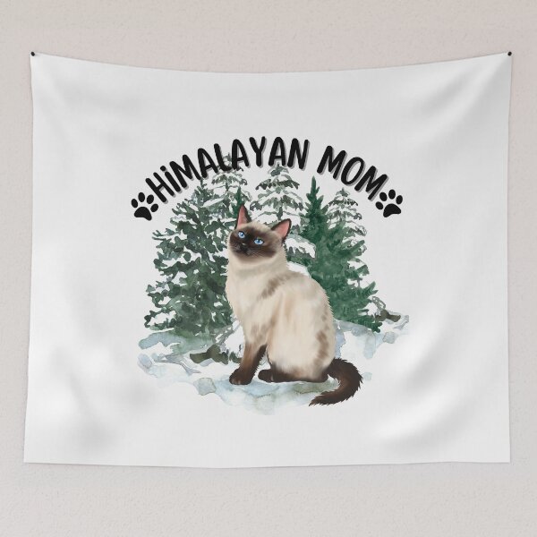 Item preview, Himalayan Cat mom cat themed pet parent gift designed and sold by JoeyGraceCatCo.