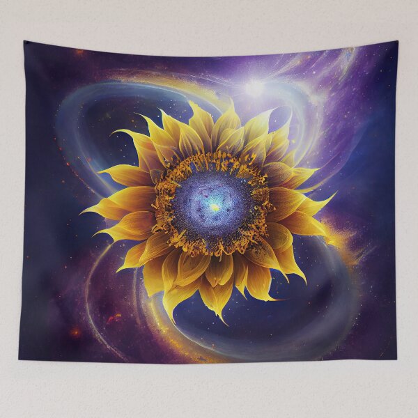 Item preview, Cosmic Sunflower designed and sold by CEVmemories.