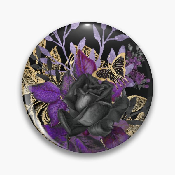 Item preview, Gothic Glam Floral designed and sold by BlackCatArtBB.
