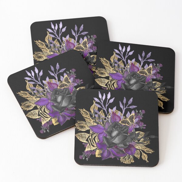 Item preview, Gothic Glam Floral designed and sold by BlackCatArtBB.