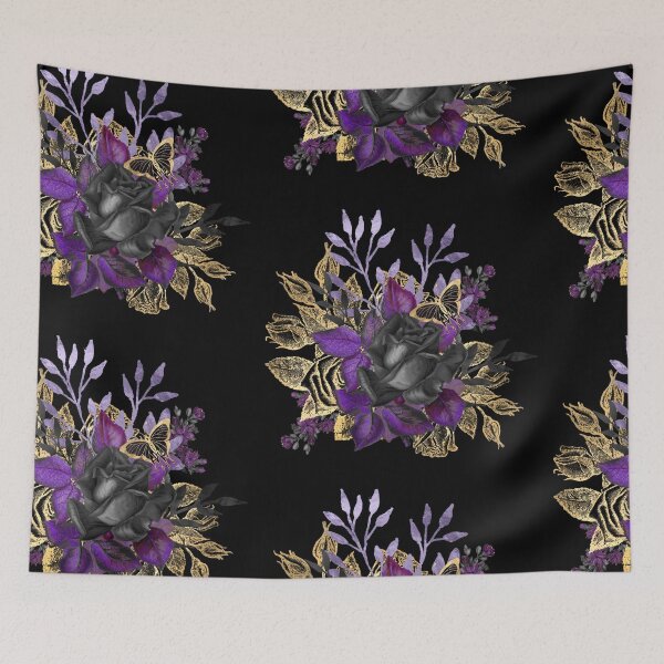 Item preview, Gothic Glam Floral designed and sold by BlackCatArtBB.