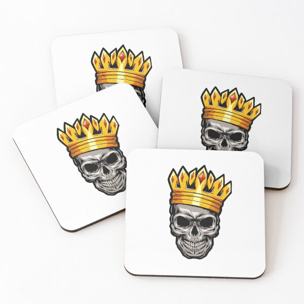 Item preview, Crowned King Skull designed and sold by sebigxd.