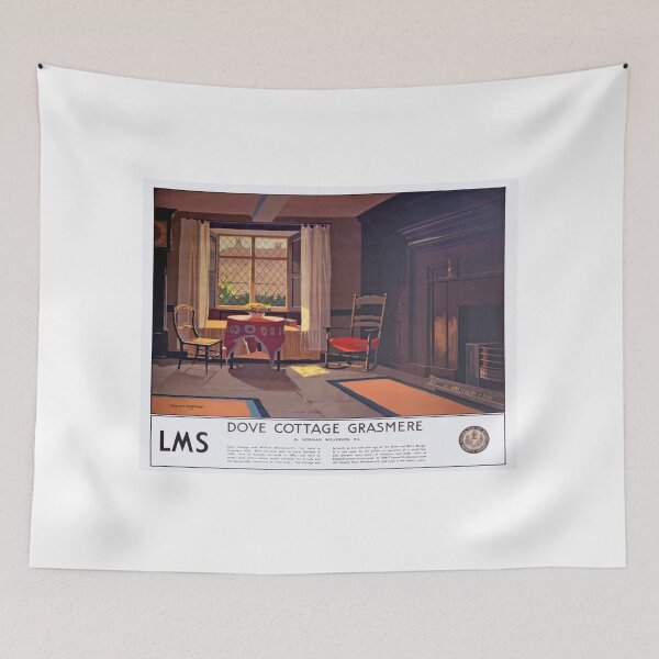 Item preview, Vintage LMS Railway Grasmere travel poster designed and sold by Random Railways.