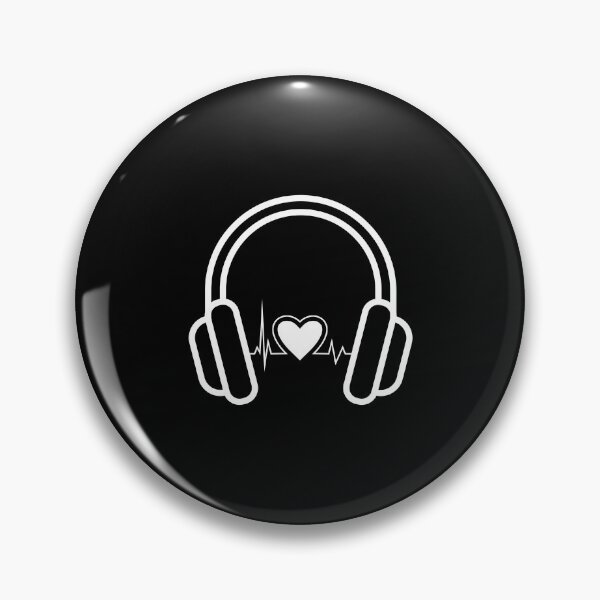 Item preview, audio headphones heart beat  designed and sold by SwifTech.