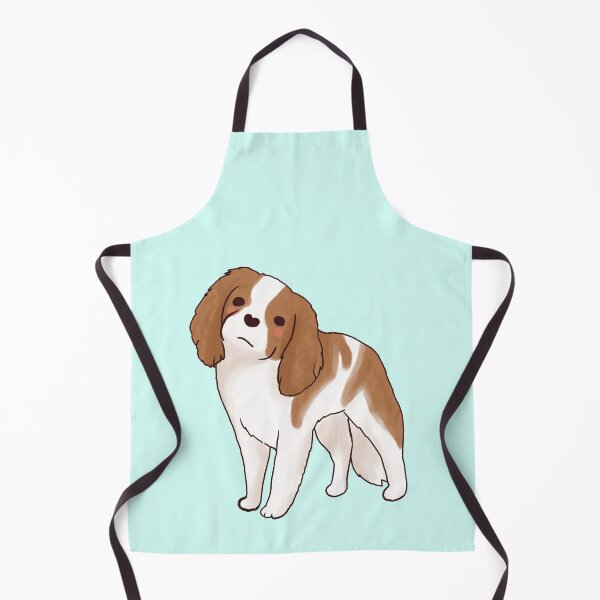 Item preview, Cute charles spaniel illustration designed and sold by Mayarart.