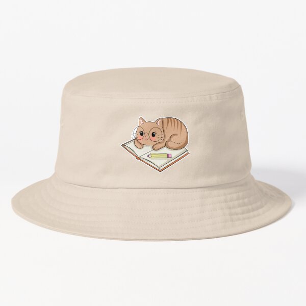Reluctant Cat in a Bucket Hat! : r/aww