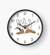 Care-Free Beagle Clock