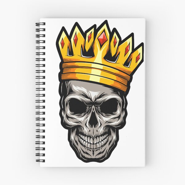 Item preview, Crowned King Skull designed and sold by sebigxd.