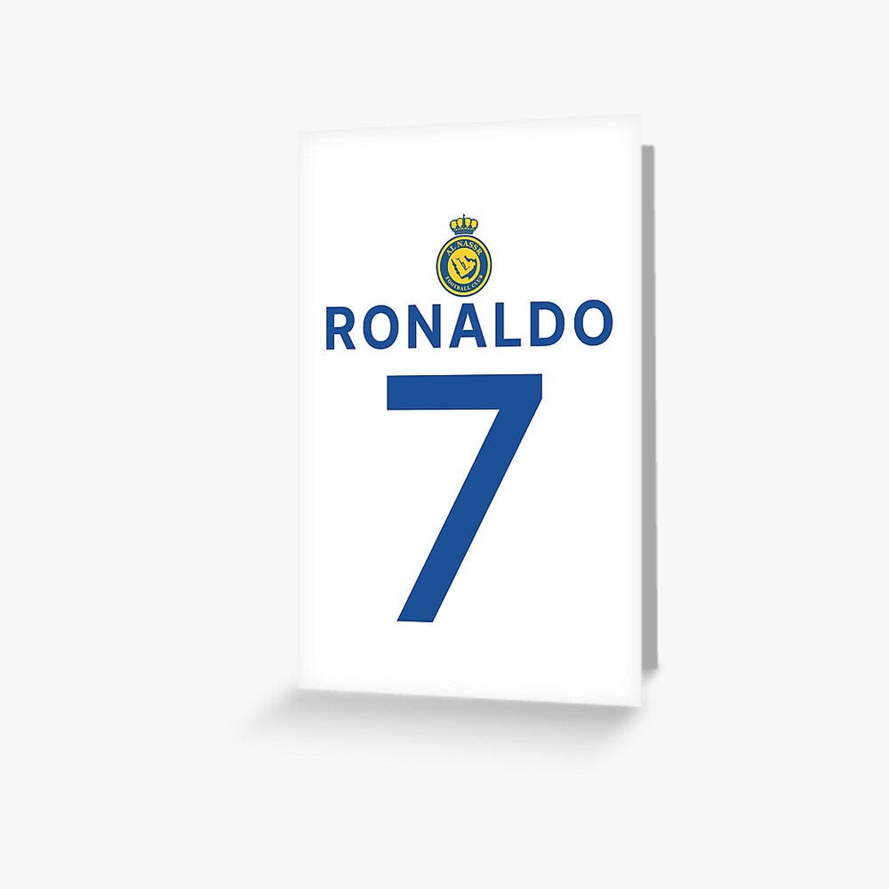 Cristiano Ronaldo 7 Al Nassr Football Club Saudi Arabia Greeting Card For Sale By Cutejade 4588