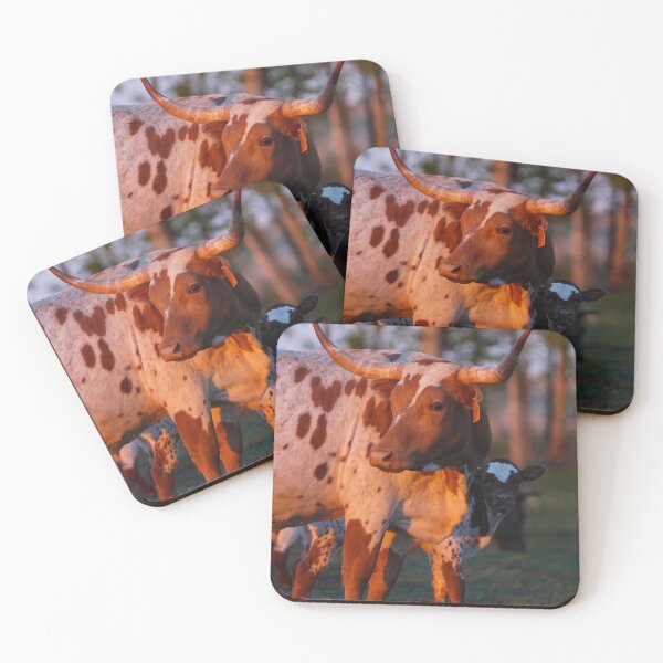 Item preview, Longhorn Pair designed and sold by Gralyn Boyd.