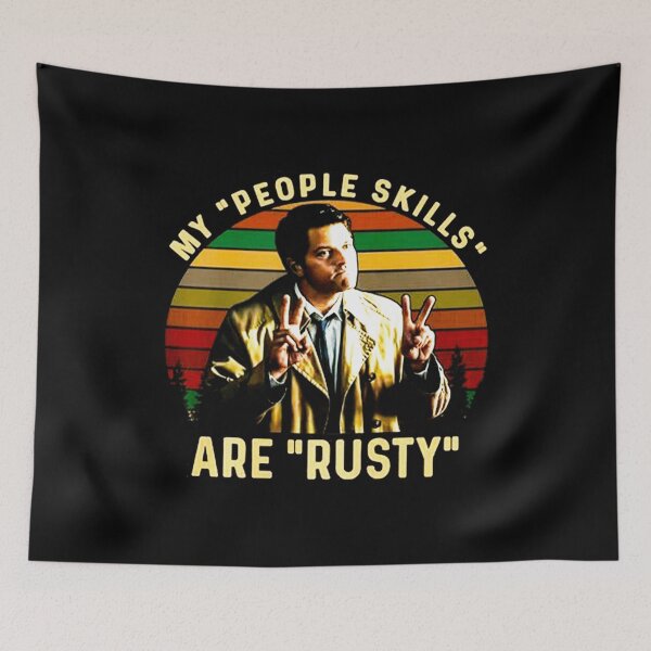 Item preview, My People Skills Are Rusty, Castiel Supernatural designed and sold by shopppppp.