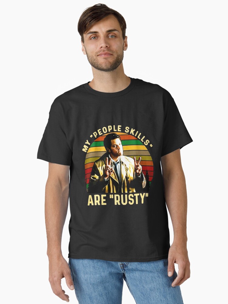 My People Skills Are Rusty, Castiel Supernatural Classic T-Shirt