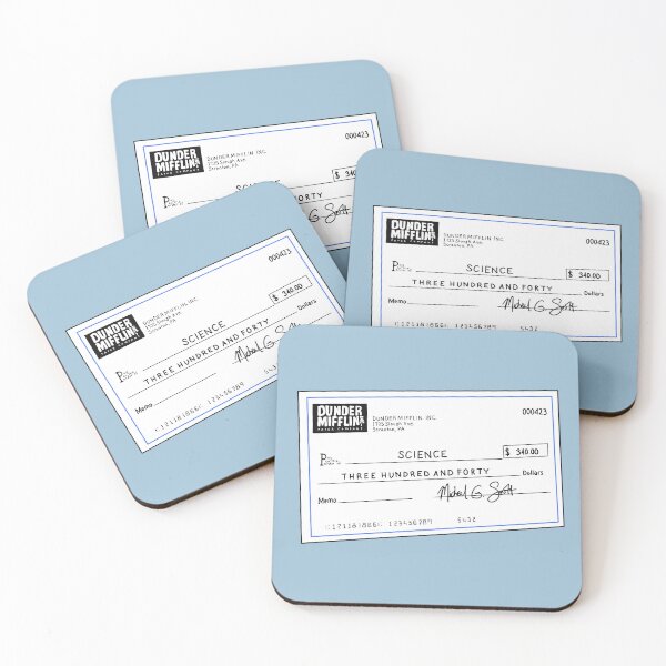 Item preview, $340 Cheque to Science designed and sold by thebcarts.