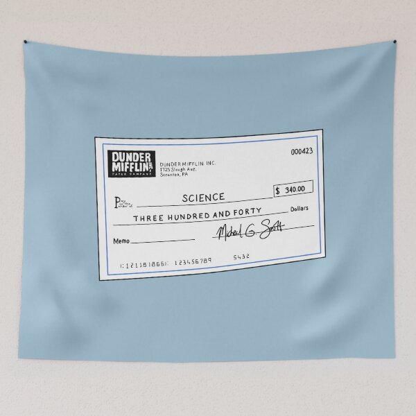 Item preview, $340 Cheque to Science designed and sold by thebcarts.
