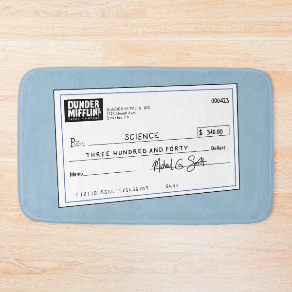 Item preview, $340 Cheque to Science designed and sold by thebcarts.