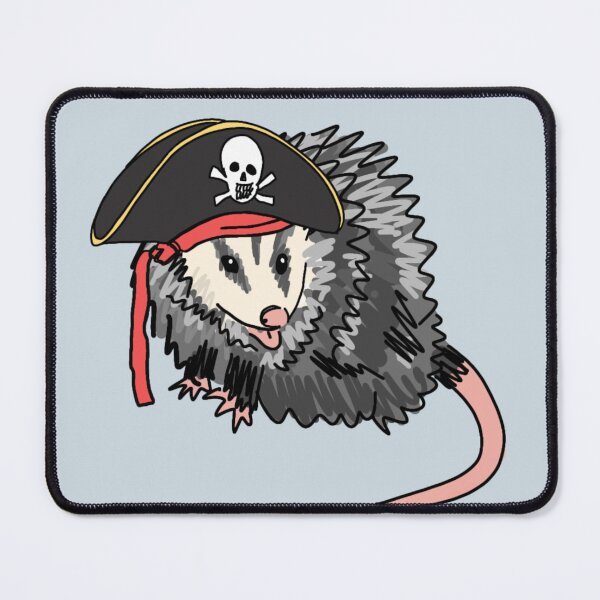 Item preview, Pirate Possum designed and sold by LauraAndCanvas.