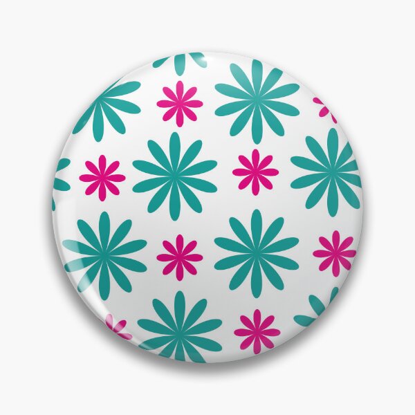 Item preview, Vintage margaridas verde e rosa designed and sold by GirlaineSQ.