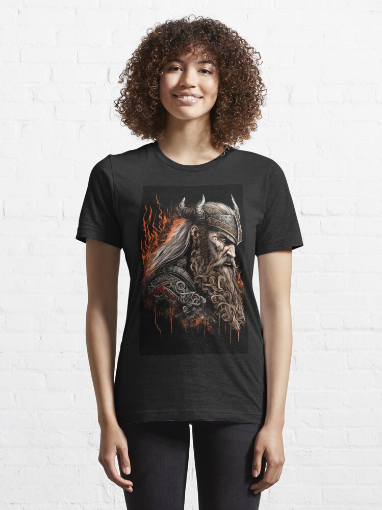 Badass viking t-shirt design" Essential T-Shirt for by Remco Kouw |
