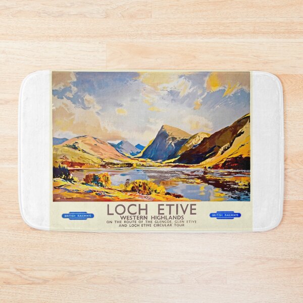 Item preview, Vintage British Railways travel poster Loch Etive, Highlands designed and sold by Random Railways.