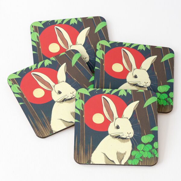 Item preview, Vintage Sunset Beautiful American Mini Rex Bunny Rabbit designed and sold by wigobun.