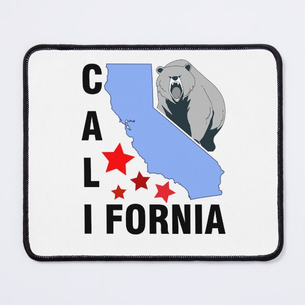 Item preview, california state with california bear designed and sold by designsmaster99.