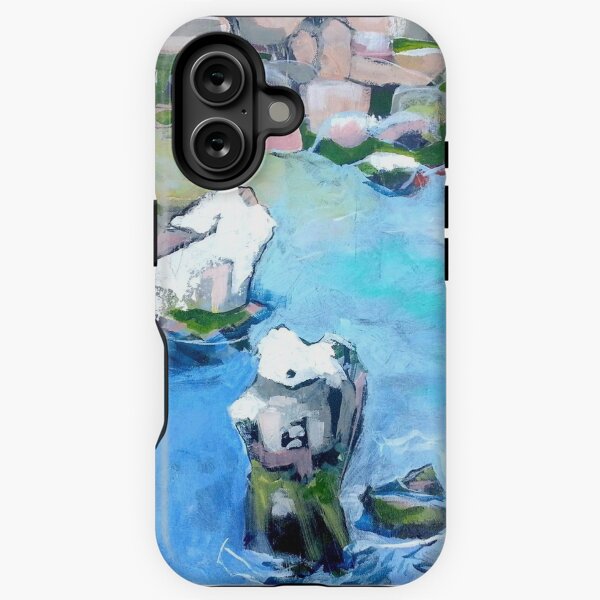 ocean beach stacks iPhone Tough Case