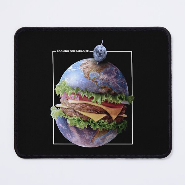 Item preview, Planet earth hamburger food designed and sold by Palteeshop.
