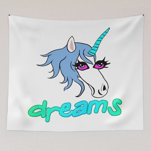 Item preview, Magical Damp Dream Unicorn Skull Master Imagination overload Psychic Horse Play designed and sold by Tyler Tilley.