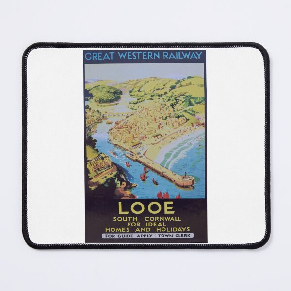 Item preview, Vintage Great Western Railway travel poster for Looe, Cornwall designed and sold by Random Railways.