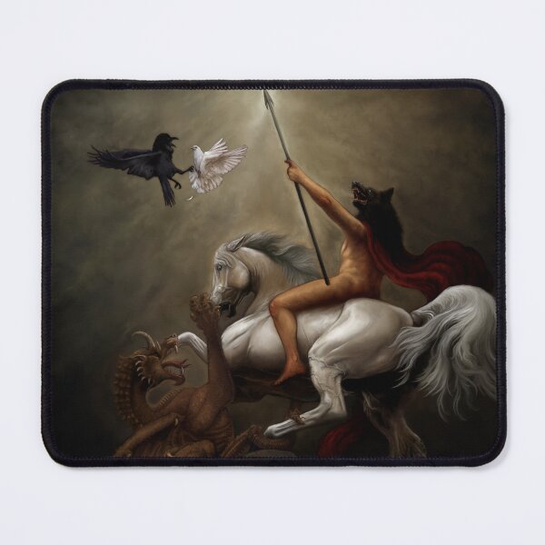 Item preview, San Giorgio e il drago designed and sold by Lova Dahn.