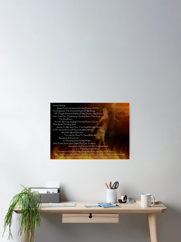 Thumbnail 2 of 3, Poster, Instant Intensity designed and sold by Amber Elizabeth Fromm Donais.