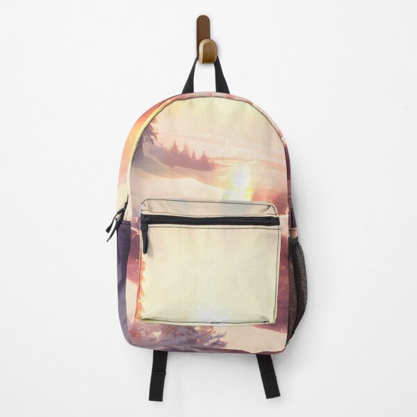 Item preview, Winter landscape in golden hour designed and sold by Maniock.