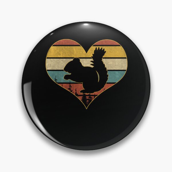 Item preview, Retro vintage squirrel heart designed and sold by gastonfongemie.