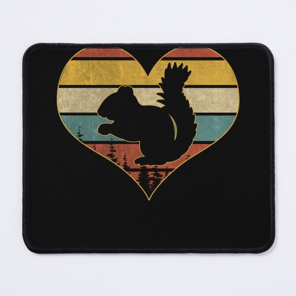 Item preview, Retro vintage squirrel heart designed and sold by gastonfongemie.