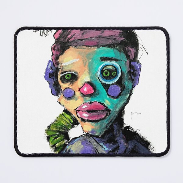 Artikelvorschau, Zombie Mutant Horror Zeitgenössische Abstrakte Acrylhandzeichnung Bunte Malerei Kunst entworfen und verkauft von Ruslan Aksenov.