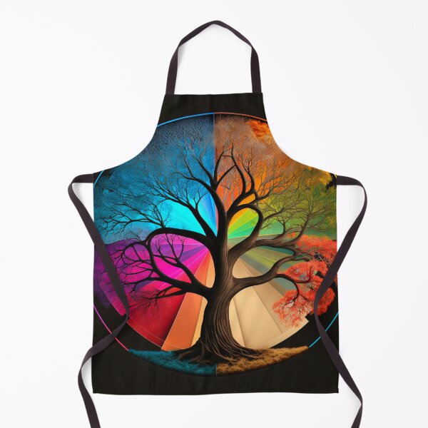 Item preview, Tree Fibonacci Style Colourful Nature designed and sold by RAGANADesign.