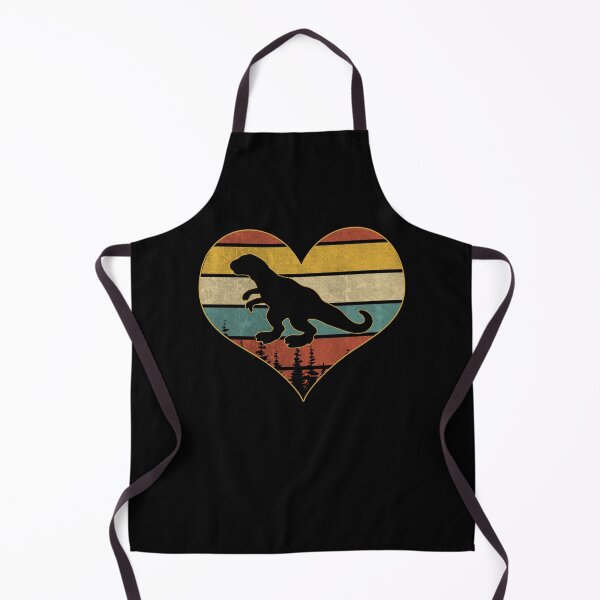 Item preview, Retro vintage t rex heart designed and sold by gastonfongemie.