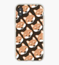 Cute Shiba Inu Face(s) iPhone Case
