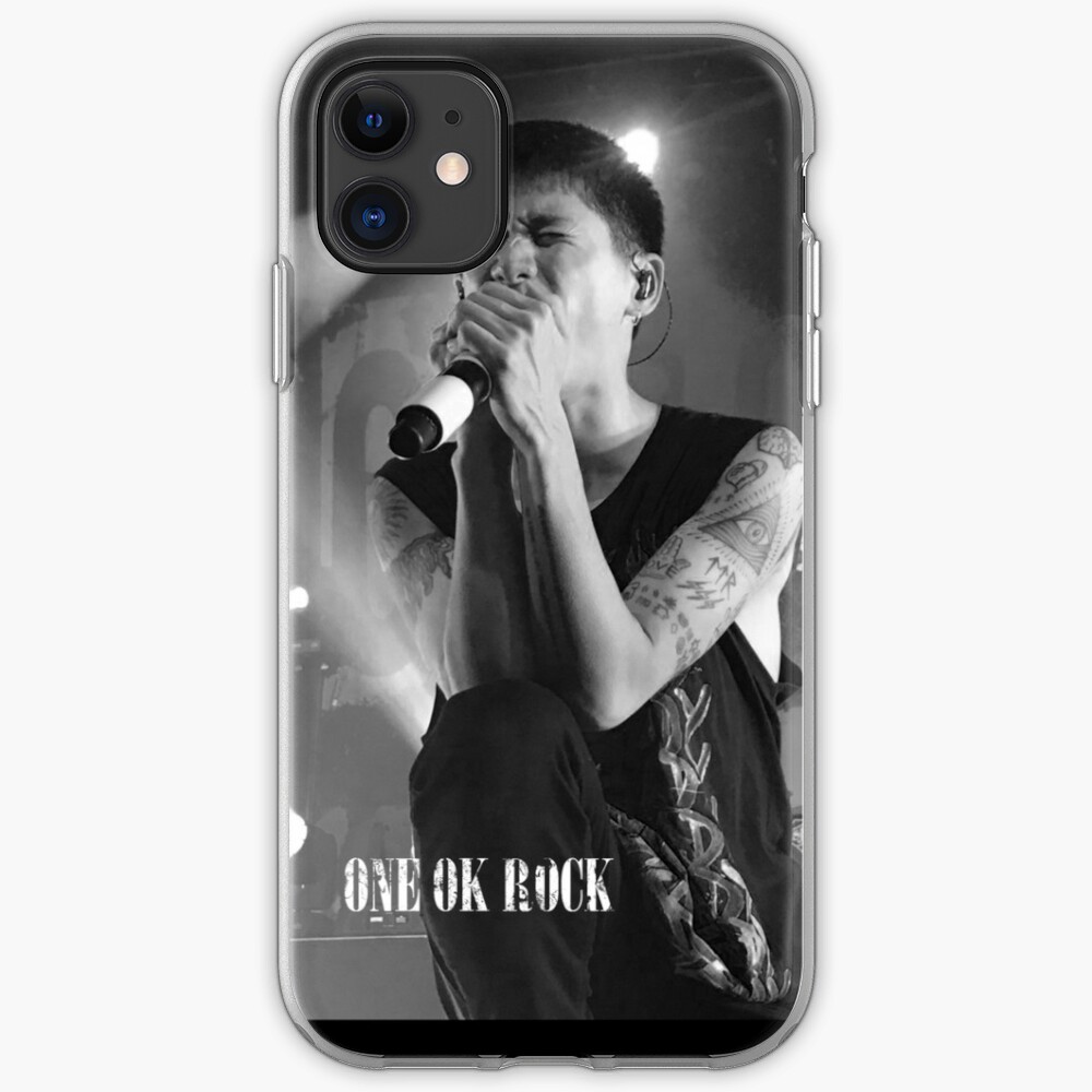 One Ok Rock Taka B W Phone Case Ambitions 17 Iphone Case Cover By Avillarose Redbubble