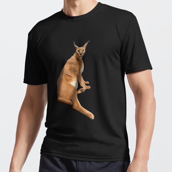 Big Floppa - Caracal meme cat / fat floppa / cursed floppa Greeting Card  for Sale by romanticists