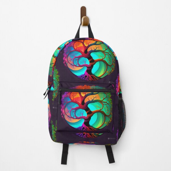 Item preview, Tree Fibonacci Style Colourful Nature designed and sold by RAGANADesign.