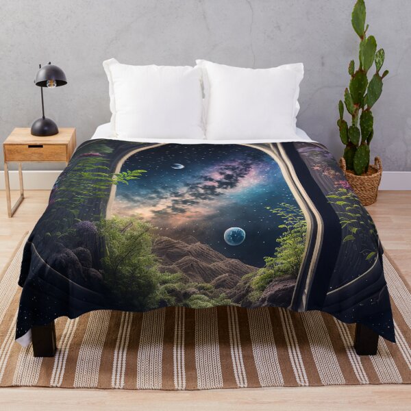 Item preview, The Cosmic Garden Door designed and sold by Dicoart.