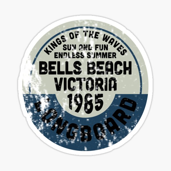 Vintage Bells Beach Australia Surf Sticker